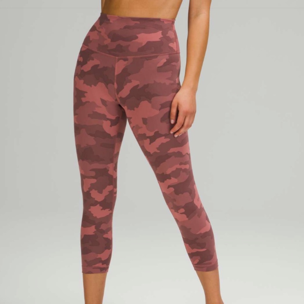 Lululemon Wunder Train High-Rise Crop Leggings 23" Size 12